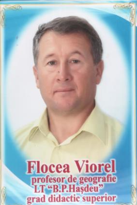 FLOCEA VIOREL, profesor de geografie, LT B. P. HASDEU