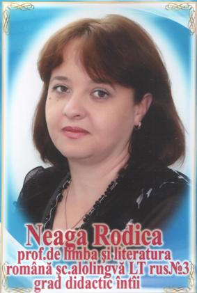 NEAGA RODICA, director adjunct LT rus nr 3