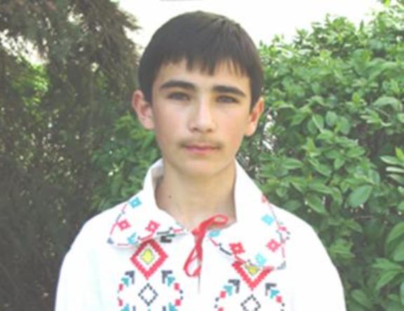 BORŞ ALEXANDRU, clasa VI, LT Pelinia, laureat, concurs republican al cîntecului folcloric TAMARA CIOBANU